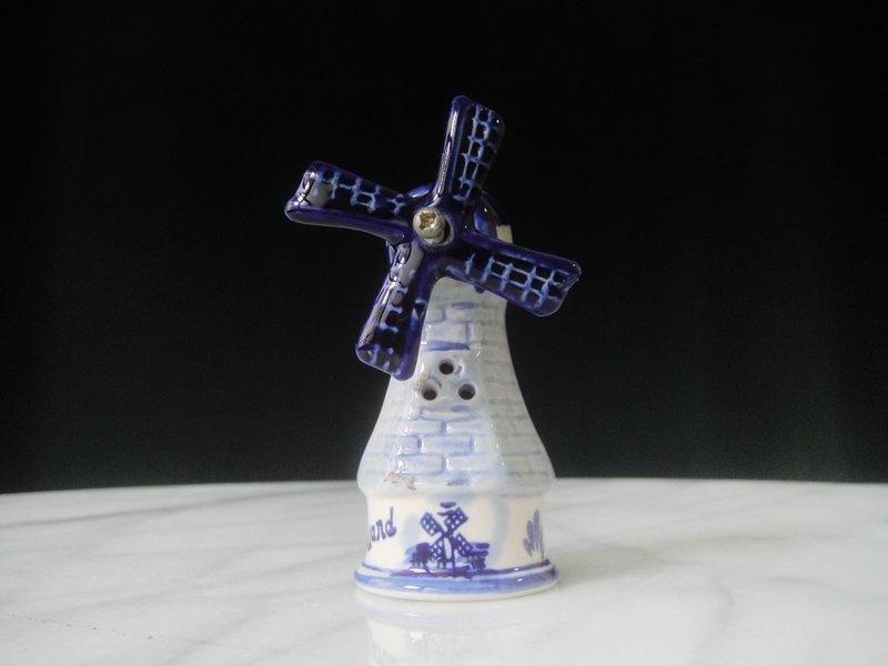 【老時光 OLD-TIME】早期二手荷蘭陶瓷風車擺飾品 - 擺飾/家飾品 - 其他材質 多色