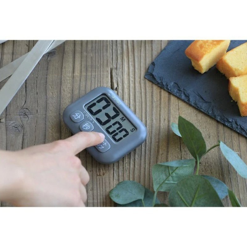 Dretec Popola Antibacterial timer T-620 - เครื่องครัว - พลาสติก สีเทา