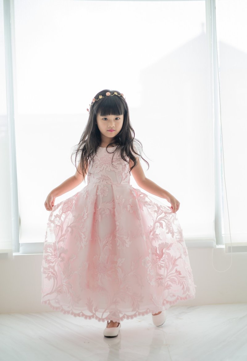 High-end children's dress - ชุดเดรส - ไฟเบอร์อื่นๆ 