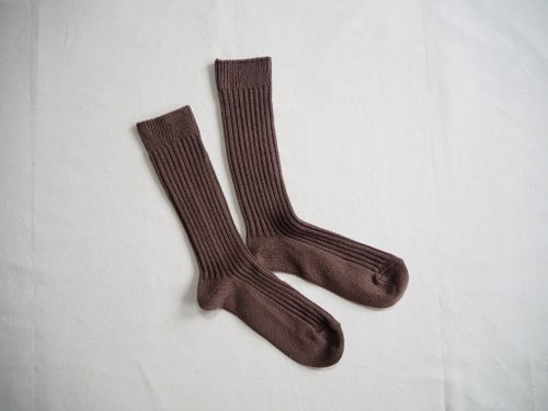 pongee atop original socks BROWN