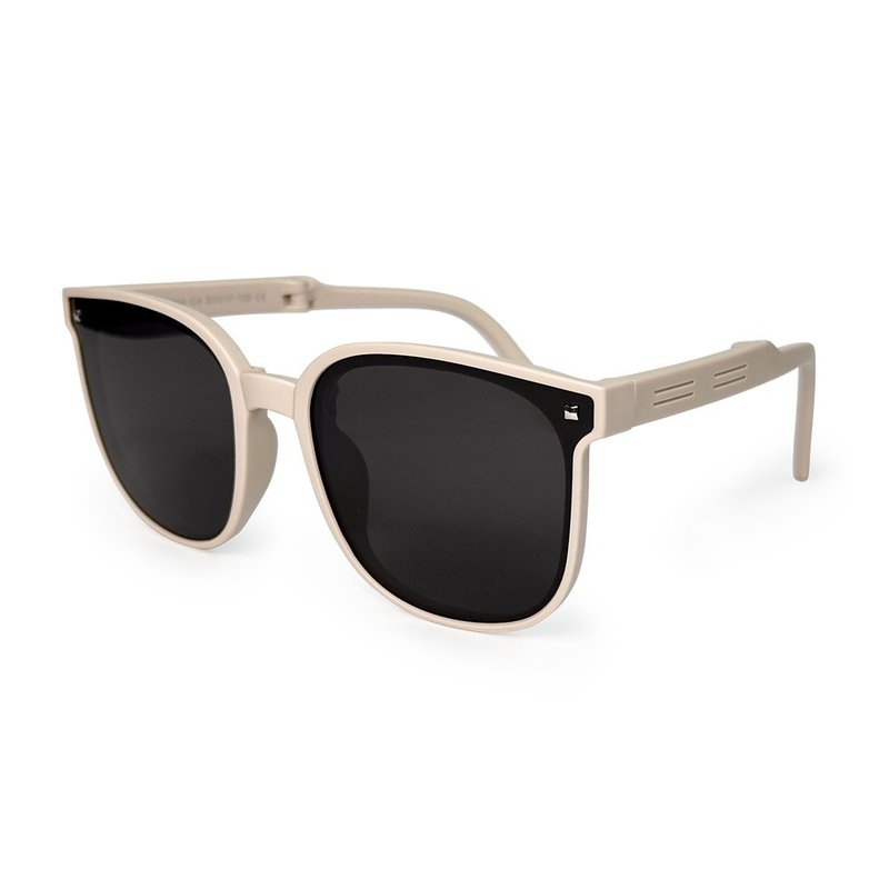 【ACEKA】米白微光兒童太陽眼鏡 (摺疊款) (SUNSHINE系列) - 太陽眼鏡/墨鏡 - 其他材質 