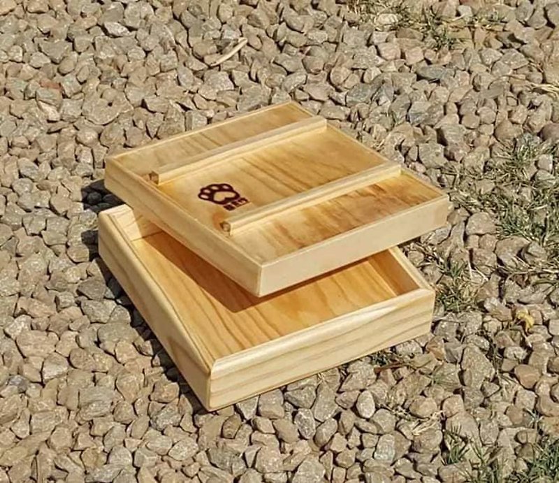 【Xiong Kenzuo Woodworking Workshop】Handmade wooden bento box - Lunch Boxes - Wood 