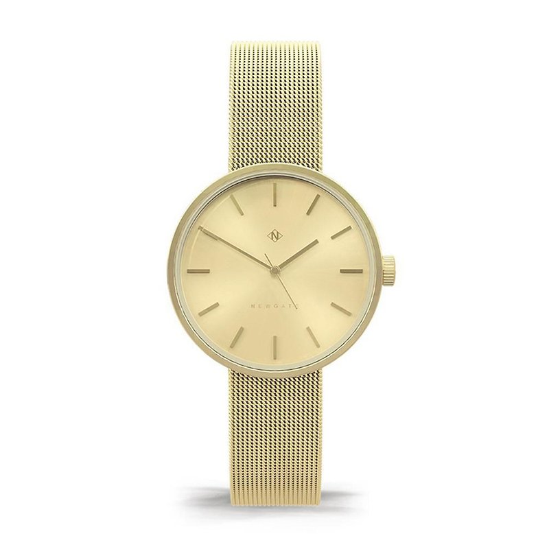 THE ATOM - LADIES GOLD MESH BRACELET WATCH - Women's Watches - Other Materials Gold