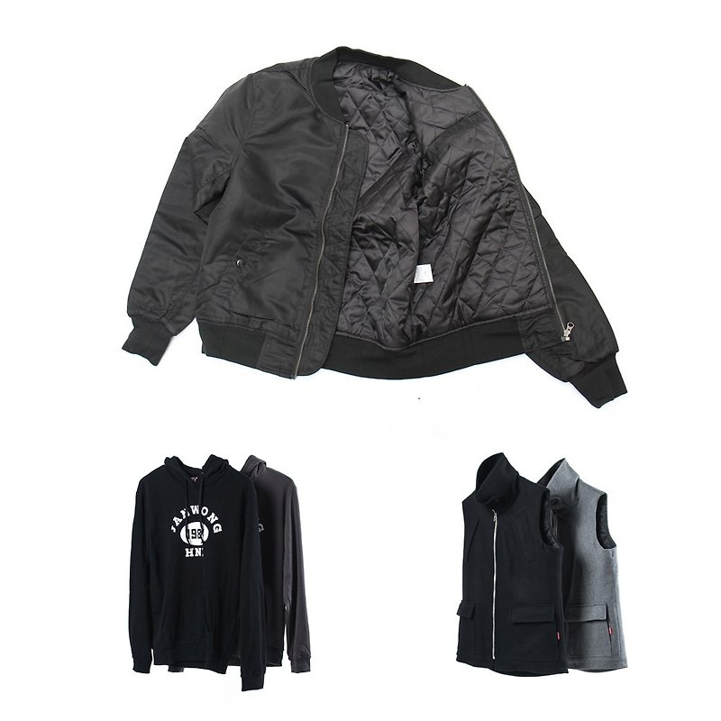 Goody Bag - Winter - Men's Coats & Jackets - Cotton & Hemp Black