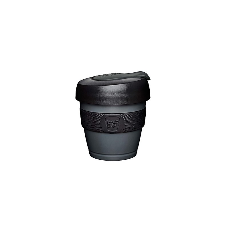 オーストラリアKeepCupポータブルカップ/コーヒーカップ/環境保護カップ/ハンドルカップXS-tuxedo - マグカップ - プラスチック ブラック
