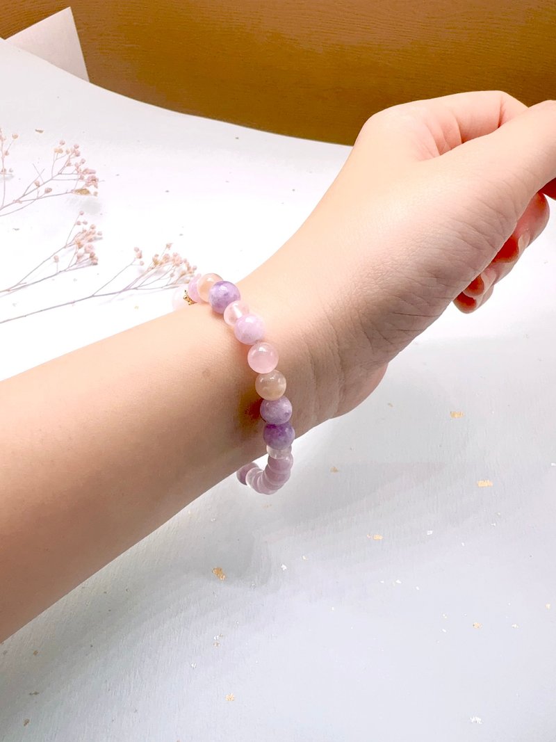 丨Original collection丨Shu Xin-healing/good sleep/health care - Bracelets - Crystal Purple