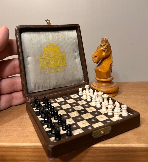 【1964年以前に製造】チェスとチェッカー　昭和39年より前に作られたレトロな品 1964年以前に製造】チェスとチェッカー昭和39年より前に作られたレトロな品