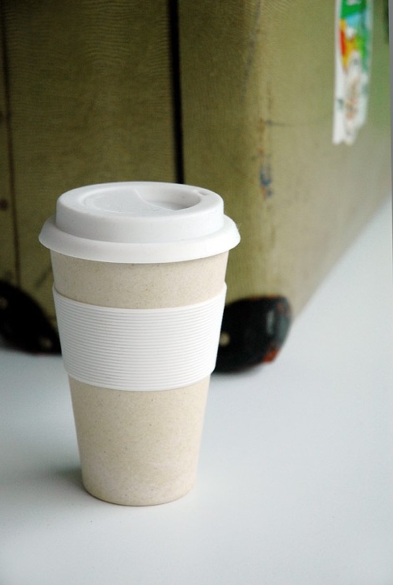 Zuperzozial - 環保隨行杯 - 椰子白色 - 咖啡杯 - 竹 白色