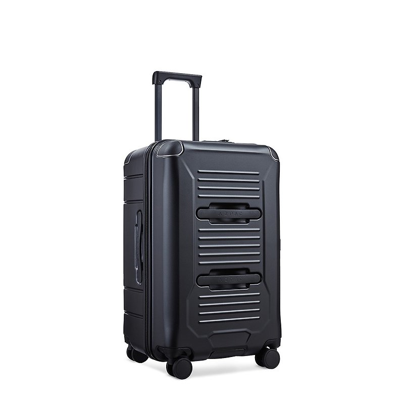 AZPAC | Trucker 2.0 26-inch explosion-proof brake suitcase Stone black - กระเป๋าเดินทาง/ผ้าคลุม - วัสดุอื่นๆ สีดำ