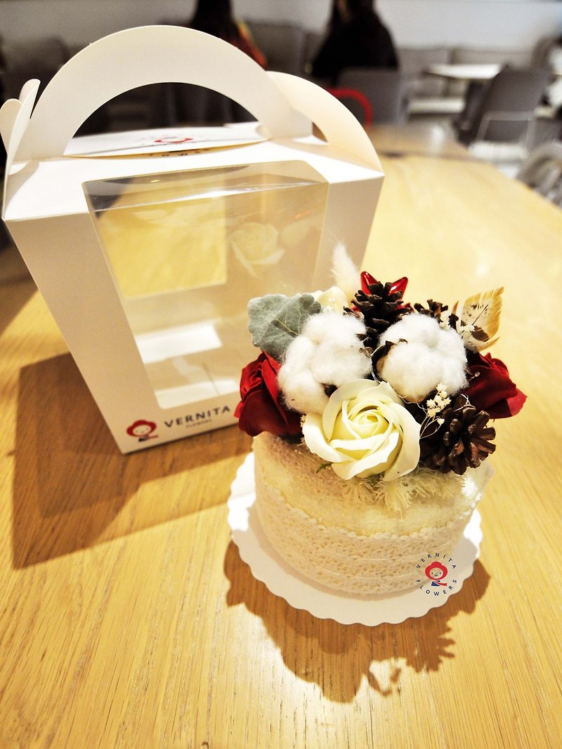 Course: Vernita Flower  Handmade Cake Flower Gift Set - Plants & Floral Arrangement - Plants & Flowers 