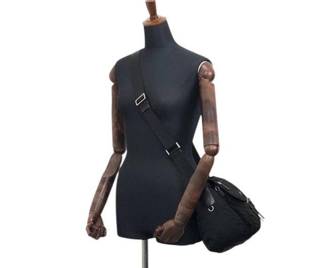 日本直送 名牌中古包 】PRADA プラダ ショルダーバッグ ブラック