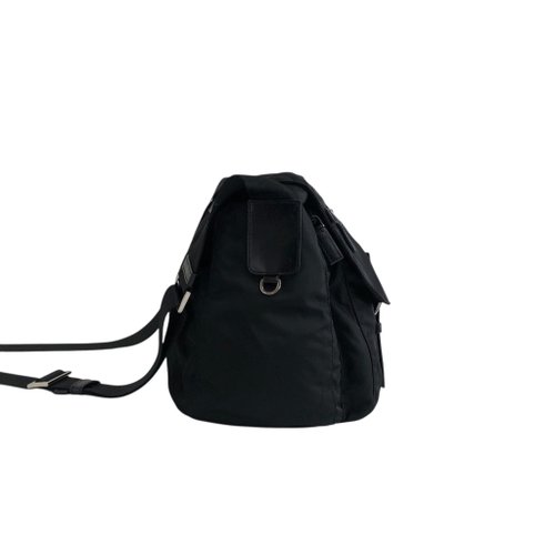 日本直送 名牌中古包 】PRADA プラダ ショルダーバッグ ブラック