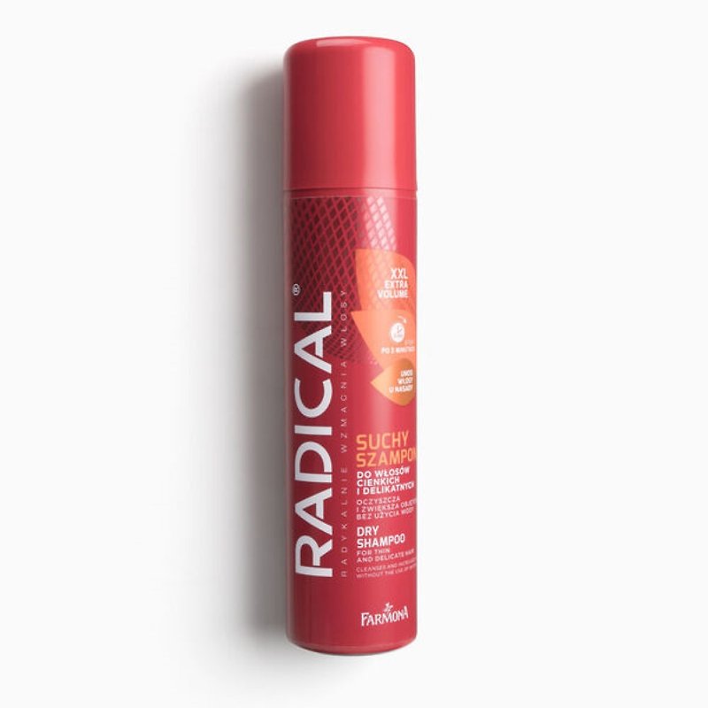 【Dry Shampoo】RADICAL Grass Cottonseed Light and Fluffy Dry Shampoo Spray - แชมพู - วัสดุอื่นๆ สีส้ม