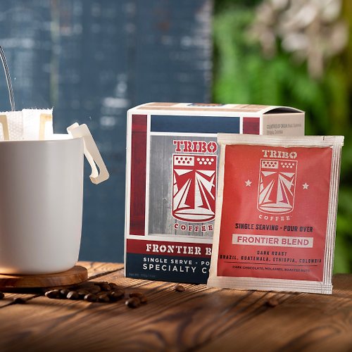 TRIBO COFFEE TRIBO COFEEE - 先鋒者綜合 深焙 濾掛式咖啡 (10入/ ICT金獎)