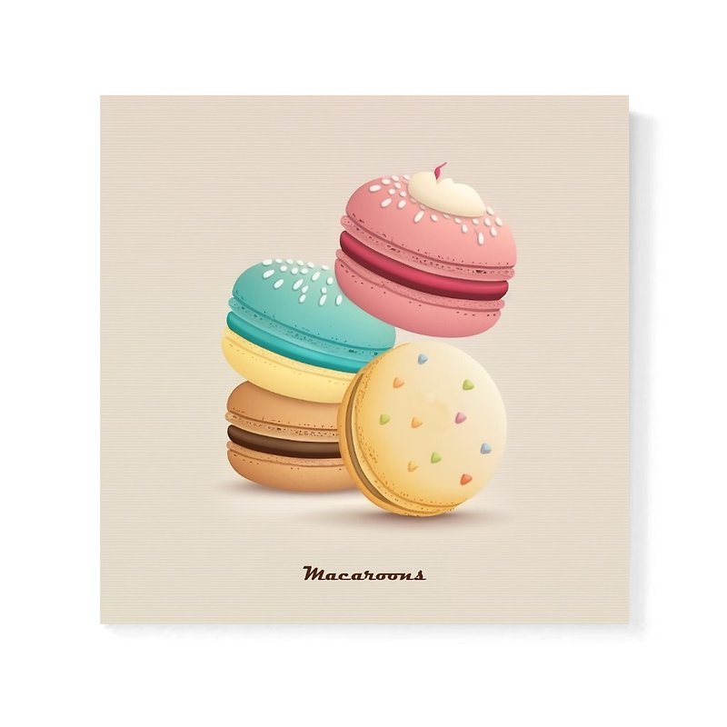 |Frameless painting| Macaron|Decorative painting| - Wall Décor - Waterproof Material White