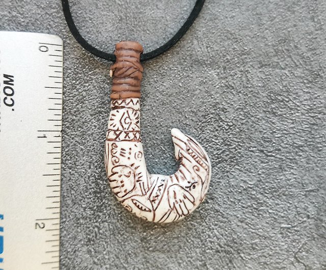Maui Necklace / necklace heart of Te Fiti / Maui fish hook / kids