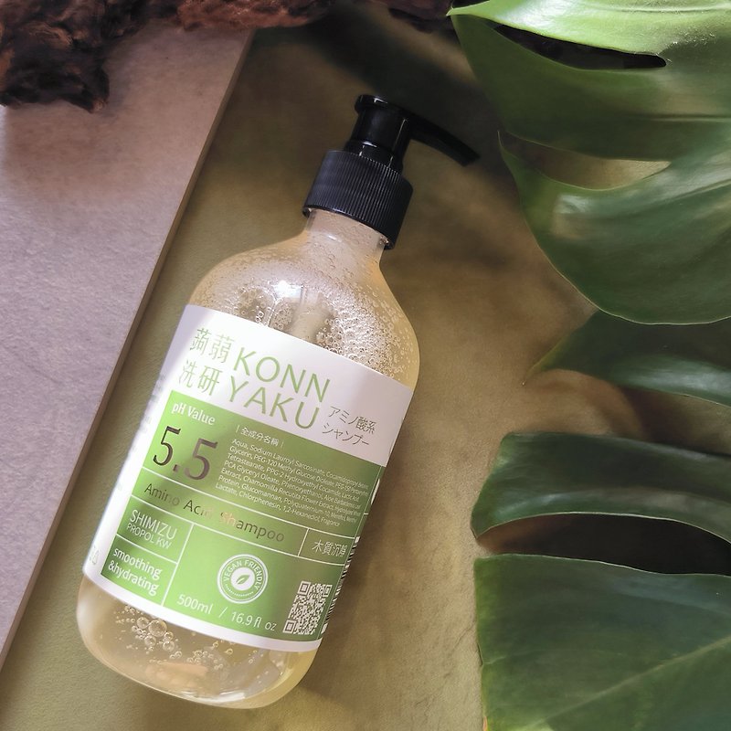 Konjac Amino Acid Shampoo - แชมพู - พลาสติก สีเขียว