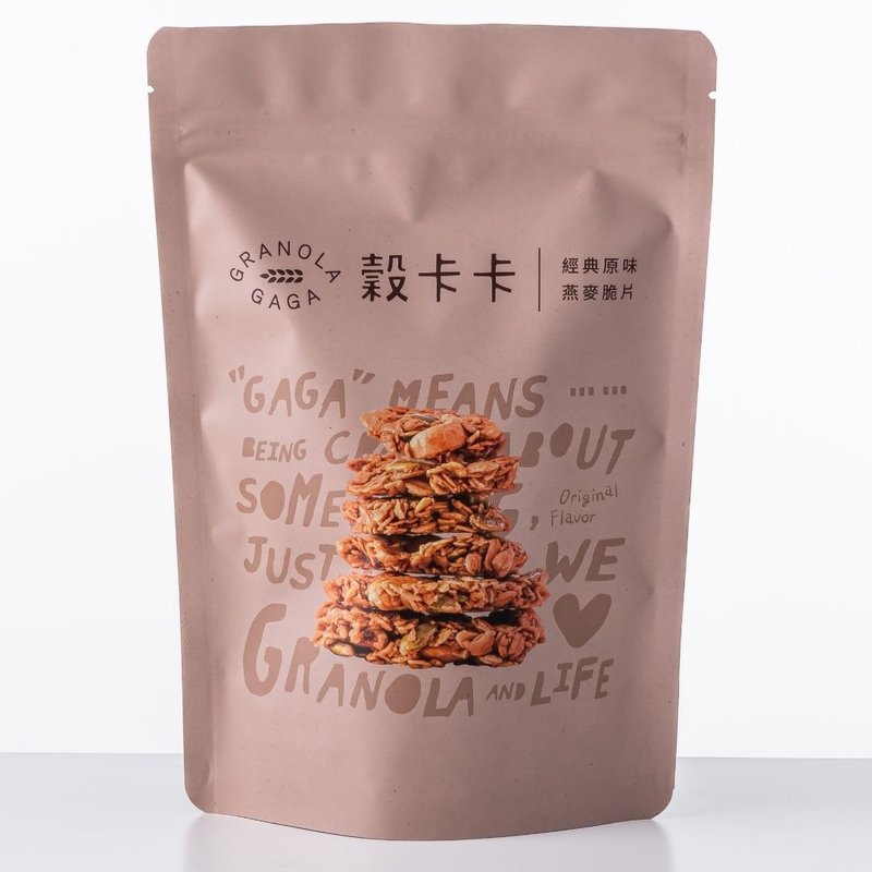 [Gukaka Classic - Classic Original Flavor] Nut Oatmeal Crisps ORIGINAL GRANOLA - ซีเรียล - อาหารสด สีน้ำเงิน