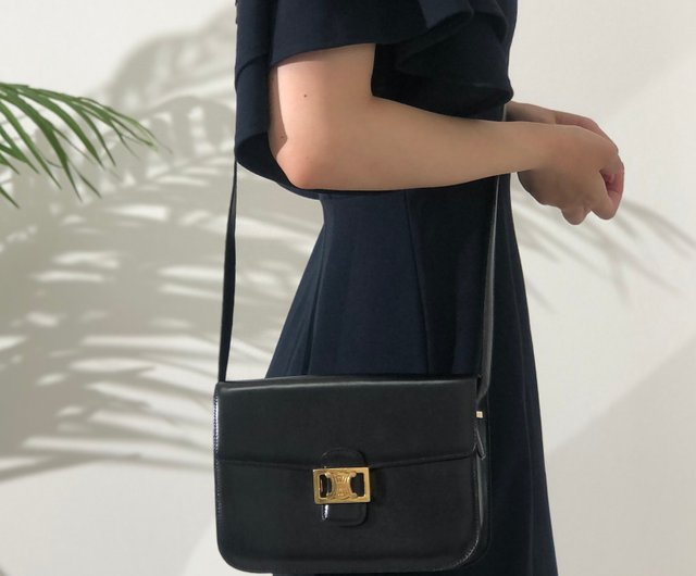 日本直送 名牌中古包 】CELINE セリーヌ トリオンフ レザー