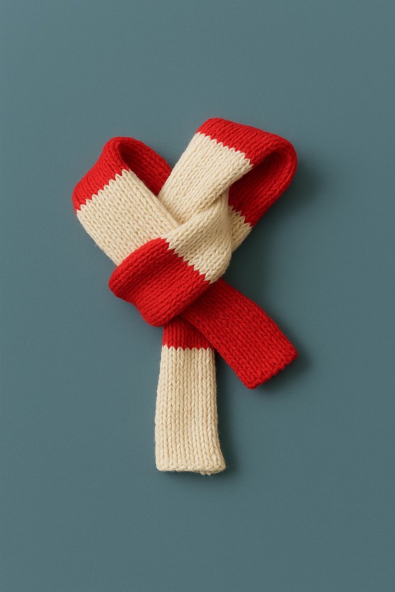 The Ideal Holiday Gift: Purely Hand-Knitted Cashmere Wool Dachshund Scarf - Knit Scarves & Wraps - Wool 