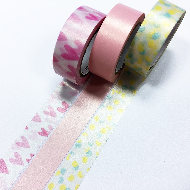 maste Masking Tape Pearl Color Set (MST-ZB06-A) - Washi Tape - Paper Multicolor