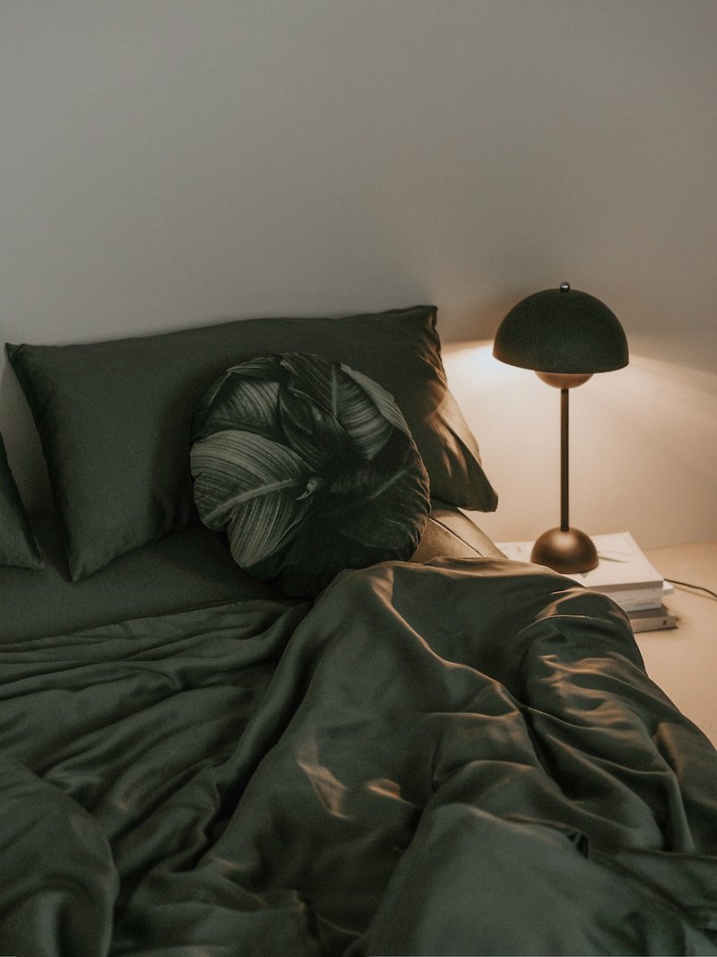 100% TENCEL天絲床包四件組 －馥松綠(60支) - 寢具/床單/被套 - 其他材質 綠色