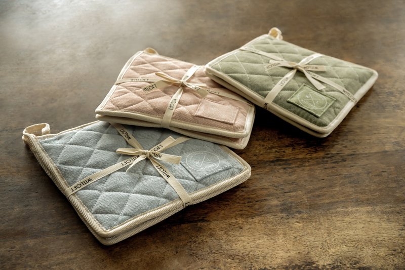 WITLOFT Eco-Friendly Recycled Cotton Insulated Placemat - ผ้ารองโต๊ะ/ของตกแต่ง - วัสดุอีโค หลากหลายสี