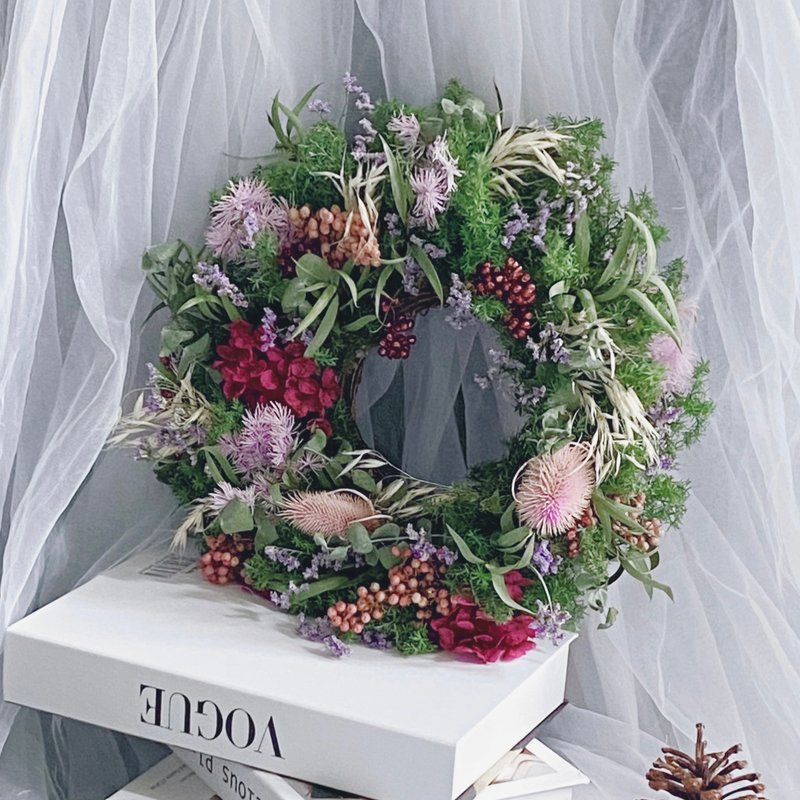 [Christmas Wreath Course] High-end and Beautiful Wreaths | Provence Garden | Advanced Customization - จัดดอกไม้/ต้นไม้ - พืช/ดอกไม้ 