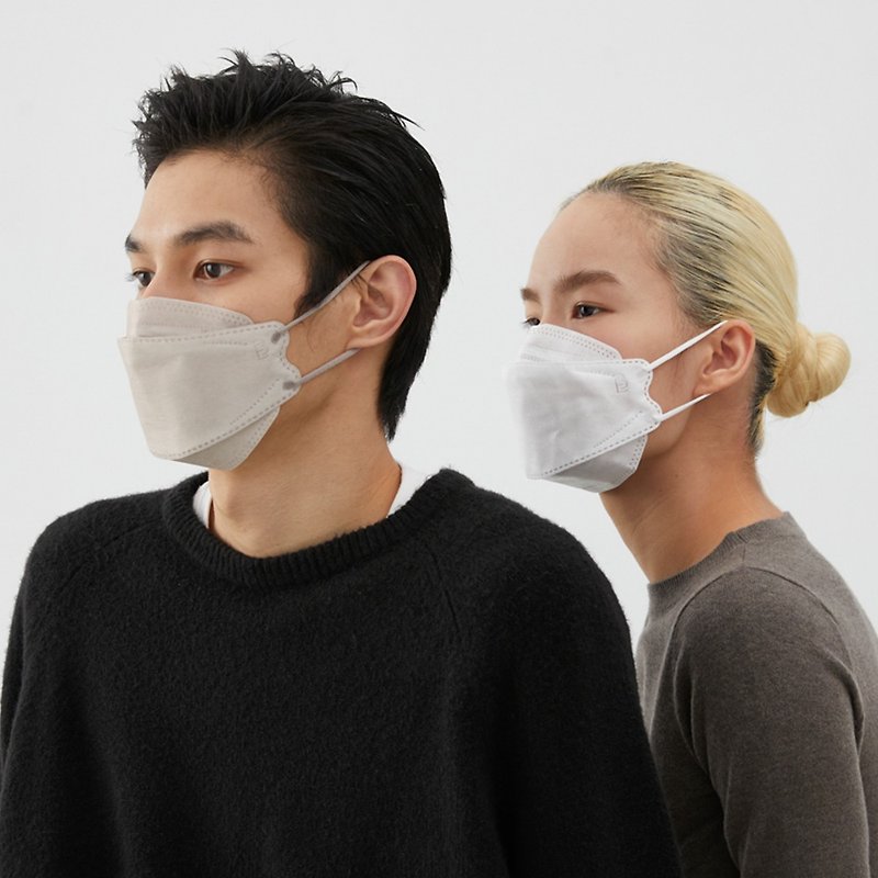 EVERY BREATH Medical Face Mask - #4D Nude - 10PCS - หน้ากาก - เส้นใยสังเคราะห์ สีกากี