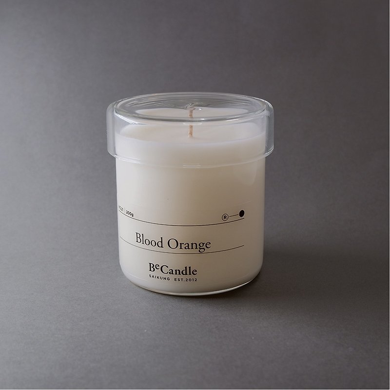 Sai Kung Candle - BeCandle – Blood Orange - Candles & Candle Holders - Wax 