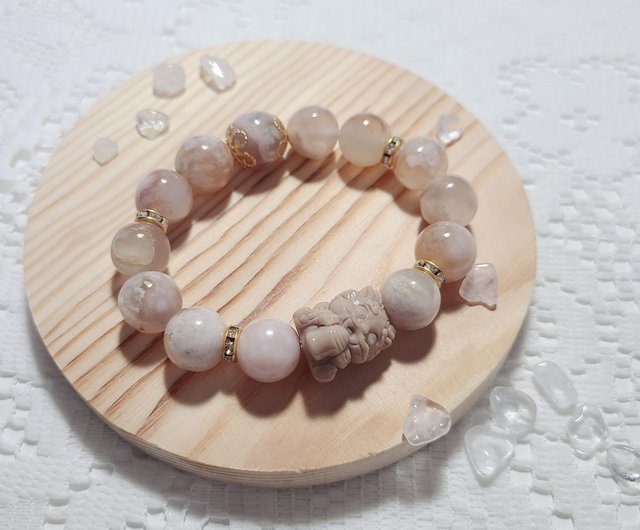 サチ子5点おまとめ　桜瑪瑙ブレスレット他 サチ子様専用5点おまとめ 桜瑪瑙ブレスレット他