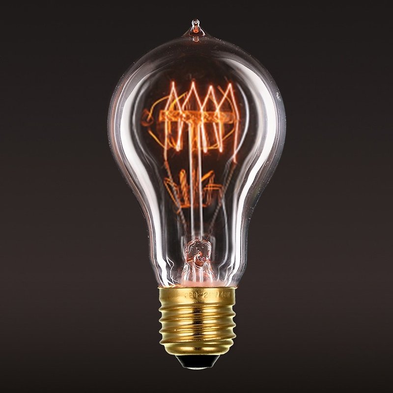 Retro‧Tungsten filament bulb‧Water drop (D) bulb│Good Form‧Good shape - งานเซรามิก/แก้ว - แก้ว สีเหลือง