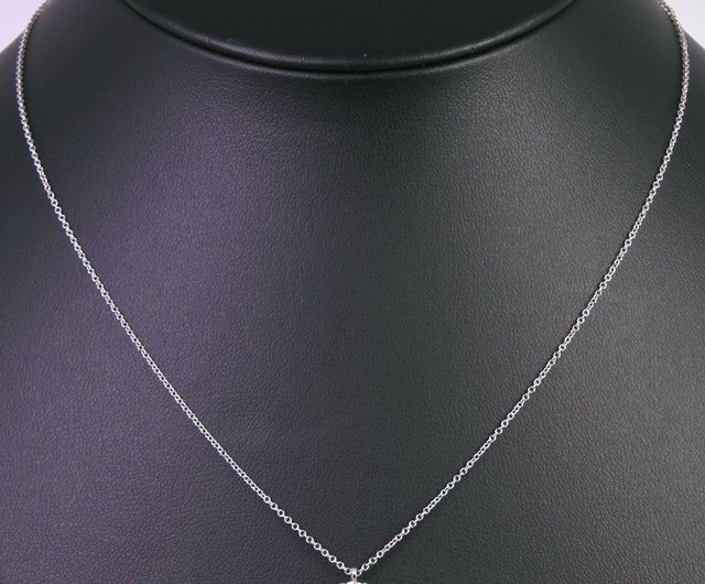 日本直送】ティファニー TIFFANY&Co. ネックレス ソリティア 約