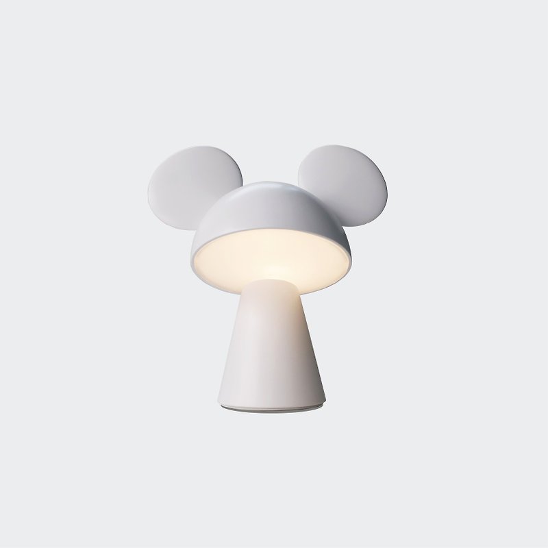 Mickey Mouse - mini  character lamp(portable lamp) - white - โคมไฟ - พลาสติก ขาว