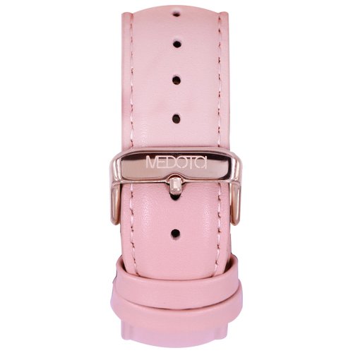 Marble collection pink leather strap watch / MB-6802 - Shop