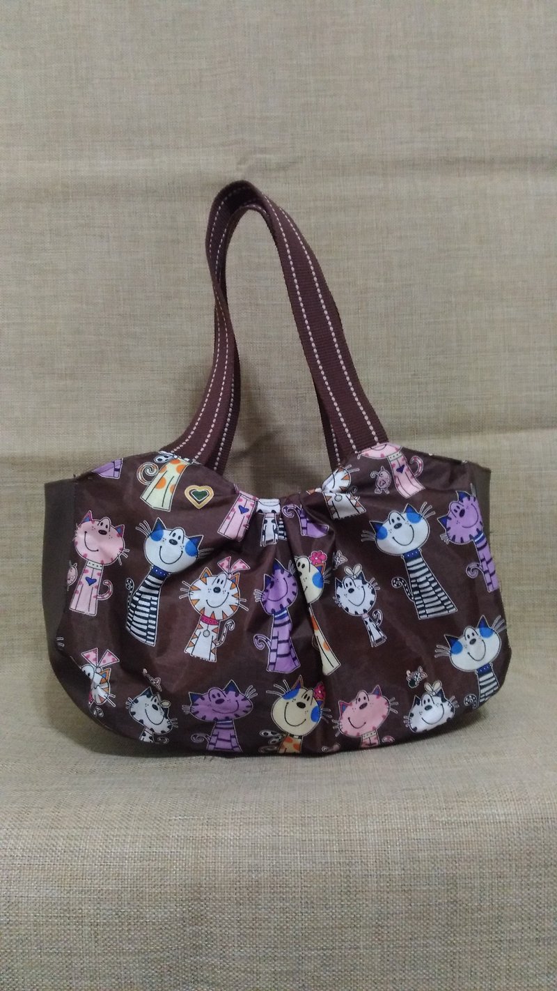 Master Handbag*Handmade by Wenzi*Waterproof both inside and outside - Handbags & Totes - Waterproof Material Brown