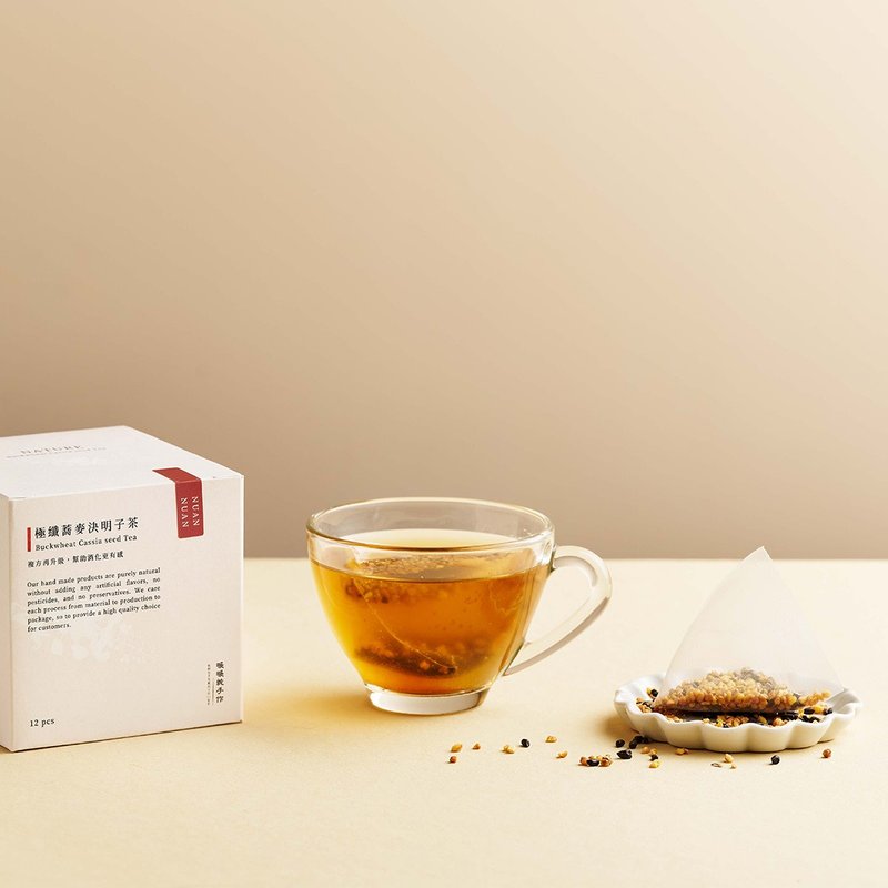 Good digestion [Extremely Fiber Buckwheat Cassia Seed Tea 12 pieces] - Tea - Fresh Ingredients 