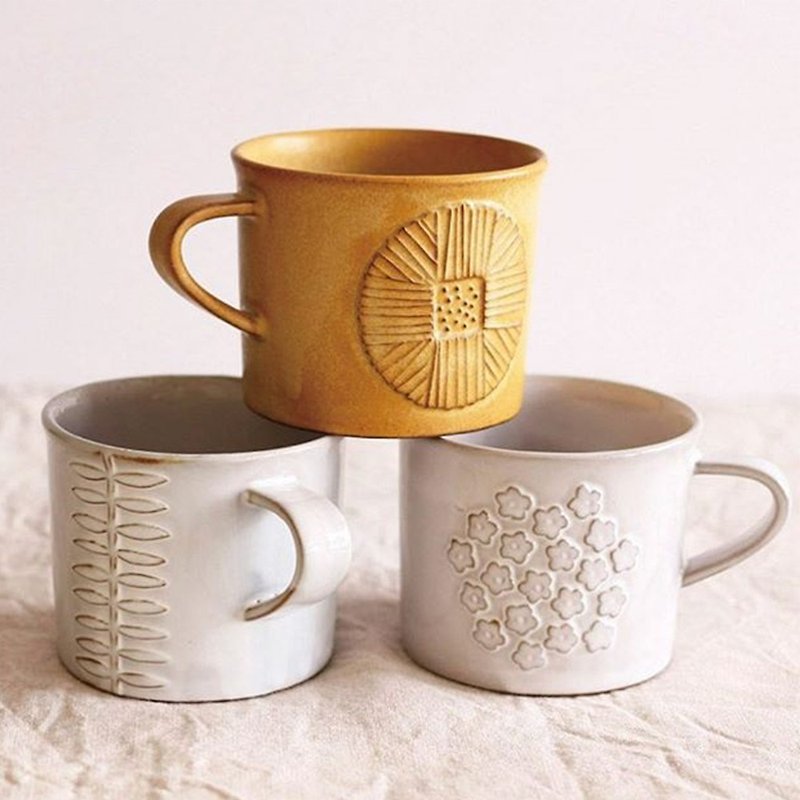 [Discount] MEISTER HAND FLOR mug (eight styles available) - แก้ว - ดินเผา ขาว