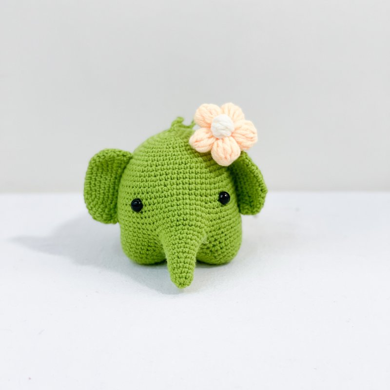 Elephant ornament - Charms - Other Materials Green