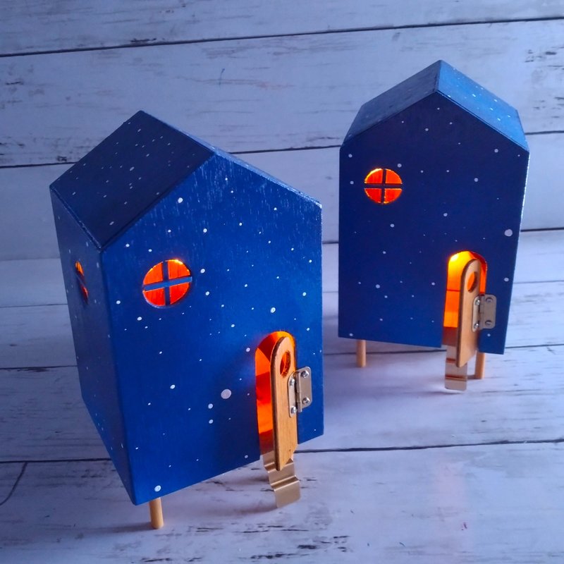 Hoshi no Ie We have received orders for 70 pieces in Japan. - Lighting - Wood Blue