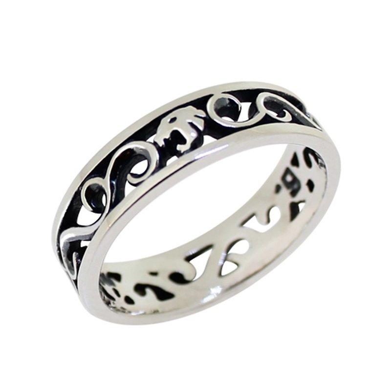 Chi Yin-Tiger Vine Ring-Narrow Edition - General Rings - Other Materials 