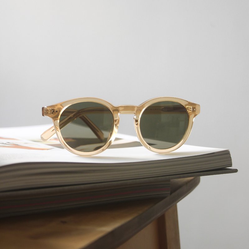 Classic Boston Light Yellow Sunglasses Anti-UV400 Sunglasses Gift | Summer
