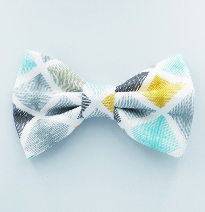 【Style】Pet Featured Bow Tie-Free Neck Strap - ปลอกคอ - ผ้าฝ้าย/ผ้าลินิน หลากหลายสี