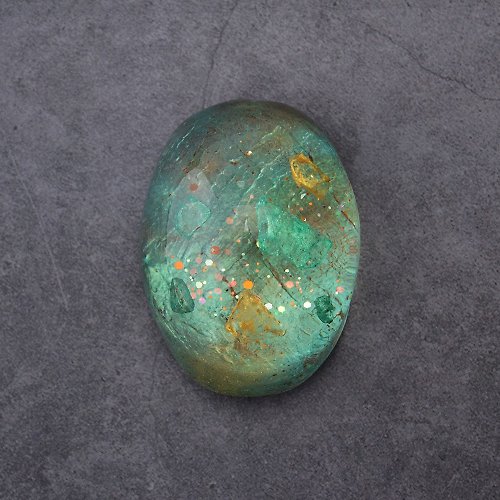Pavo Jewelry & Art 【5%營收支持性別平權】藝術寶石皂 八月誕生石 共生系列-橄欖石