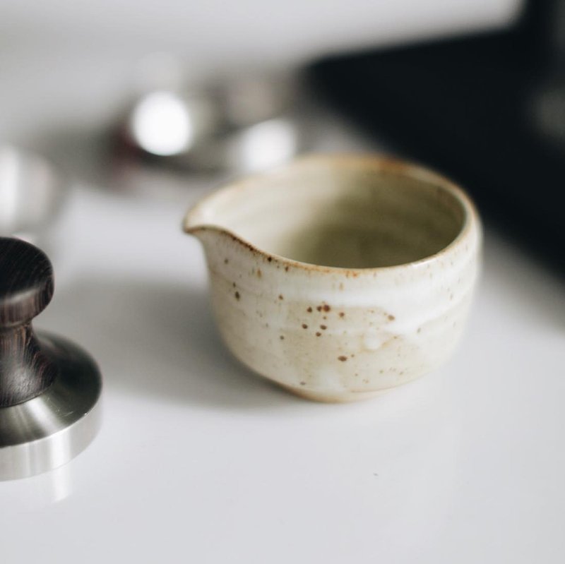 GRAPH | ถ้วยดินเผาเคลือบเซรามิค HANDCRAFTED POTTERY ESPRESSO CUP - 茶壺/茶杯/茶具 - 其他材質 