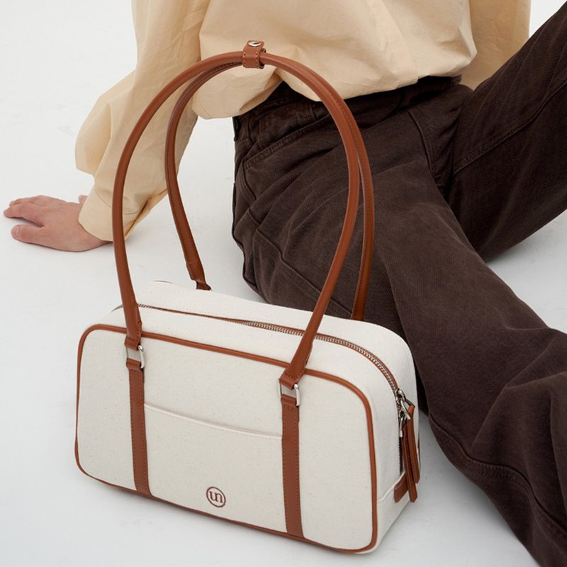 韓國製自家品牌Untidy JK袋  Structure Bag - 手提包/手提袋 - 人造皮革 