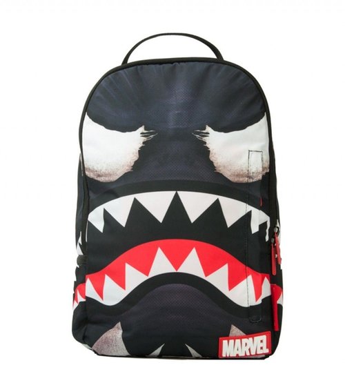 毒シャークシャークの口毒ノートパソコンのバックパック潮後に