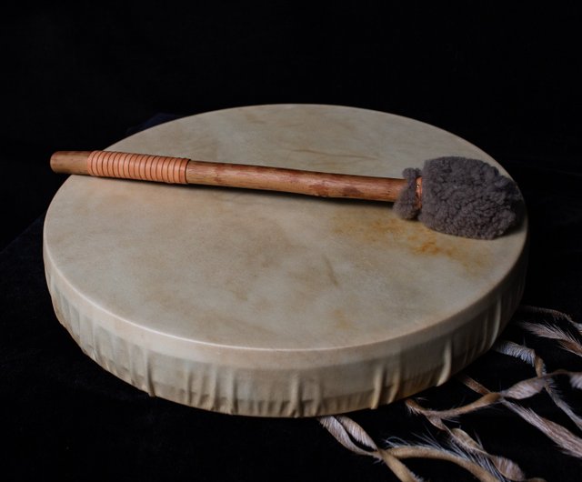 儀式用シャーマンドラム手作りの伝統的なタンバリン部族文化サウンド