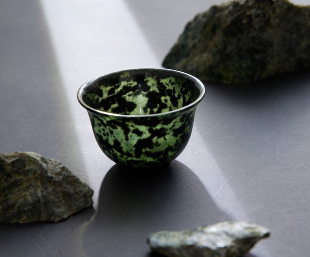 台湾墨玉茶杯 - ショップ CHYI YUH Design 急須・ティーカップ