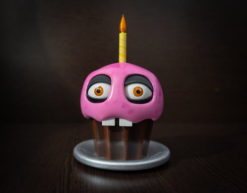 Tasha's craft Mr. Cupcake animatronic from the Five Nights at Freddy's (FNAF)